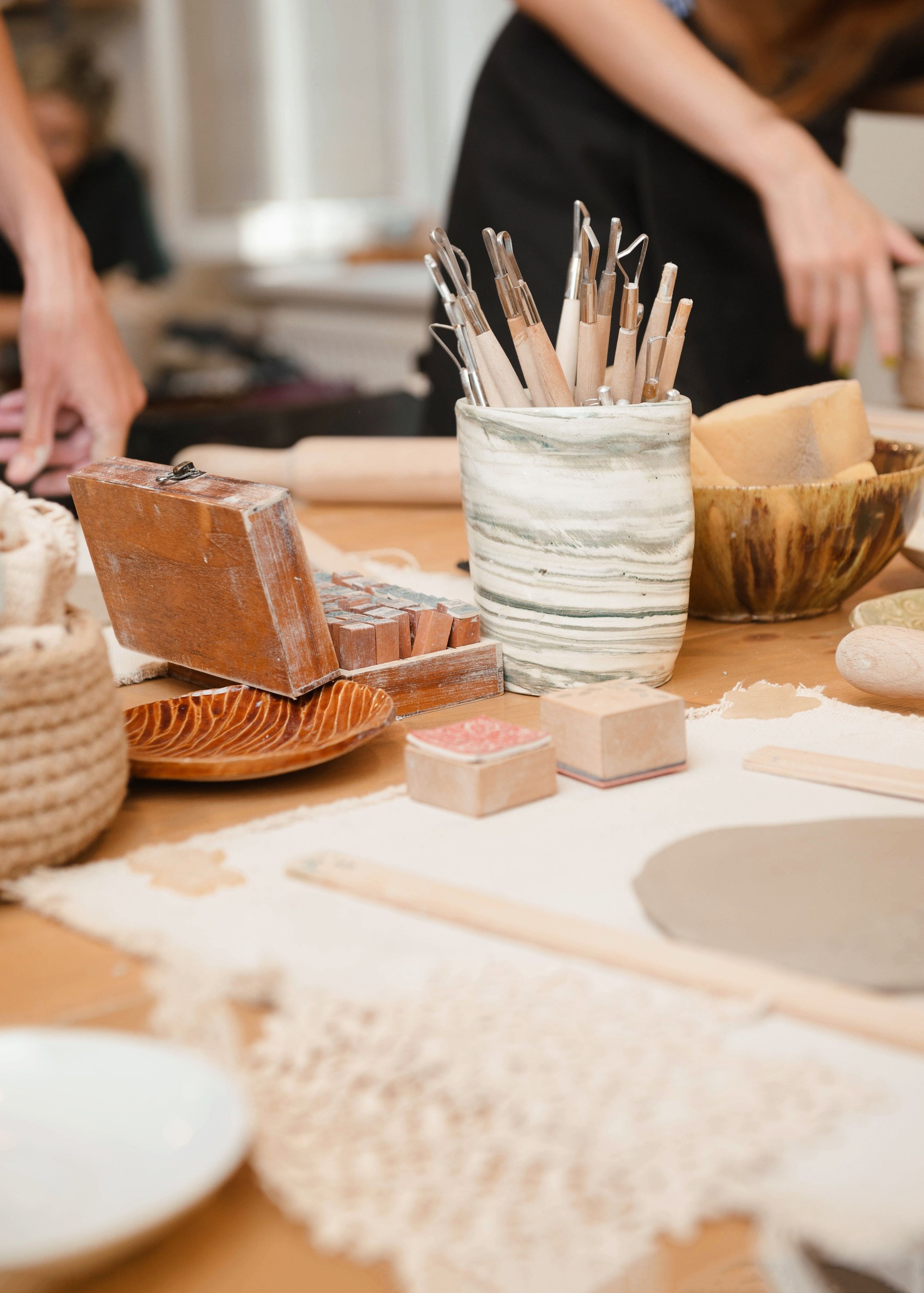 craft, Tools for handmade close blur studio